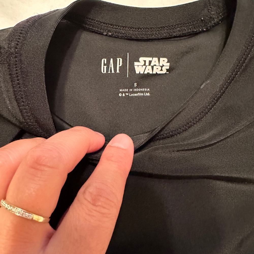 Gap Star Wars Darth Vader Swim Shirt Size Small & Shorts Size XS - Picture 7 of 8